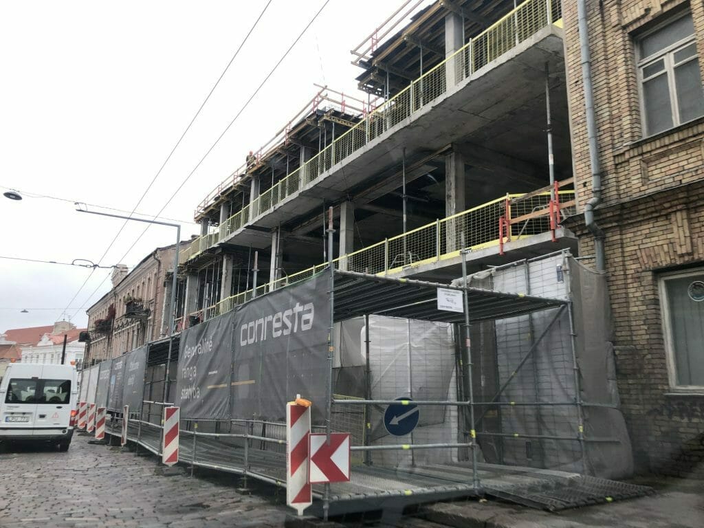 Gallery 4A (J. Basanavičiaus g. 4A) - Multi apartment - construction photos