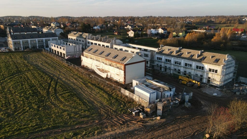 Naujoji Anglija 2.0 (Juodasis kel. 79N) - Row housing - construction photos