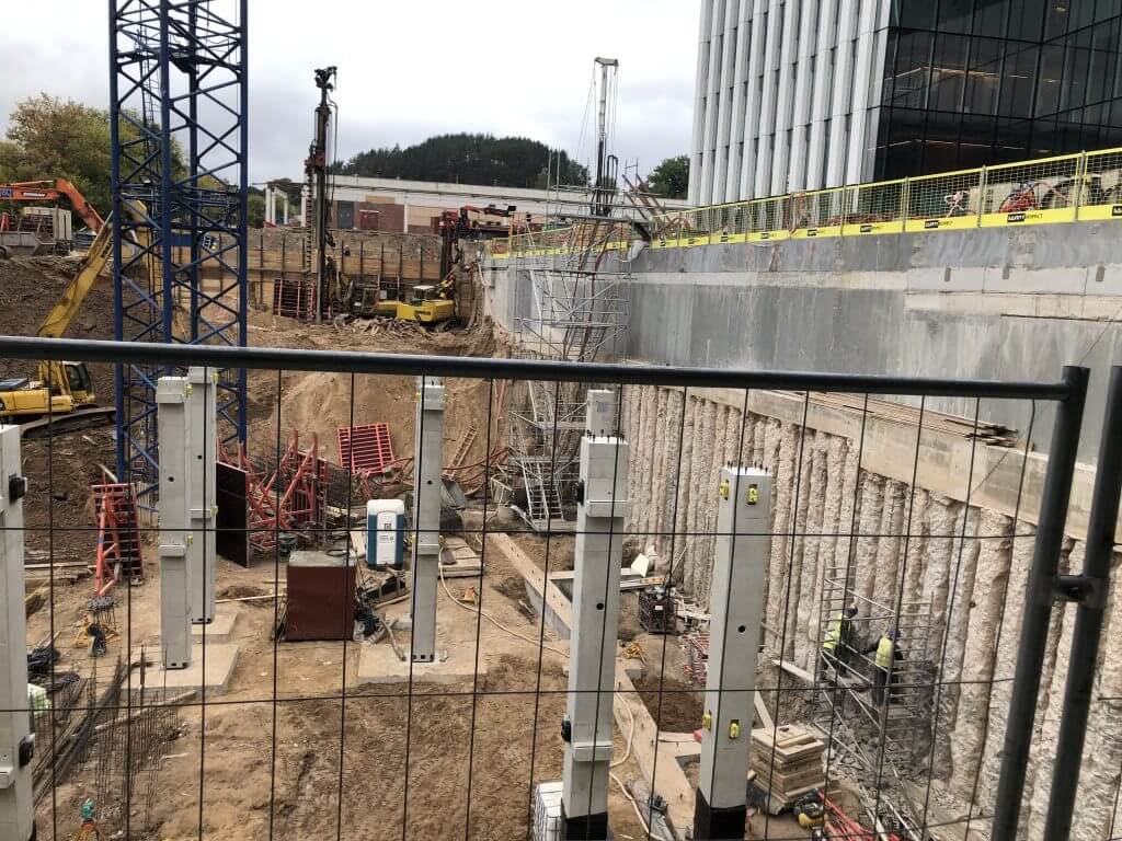 Saltoniškių 7 (S7) 4 etapas (Saltoniškių g. 7C) - Office center - construction photos