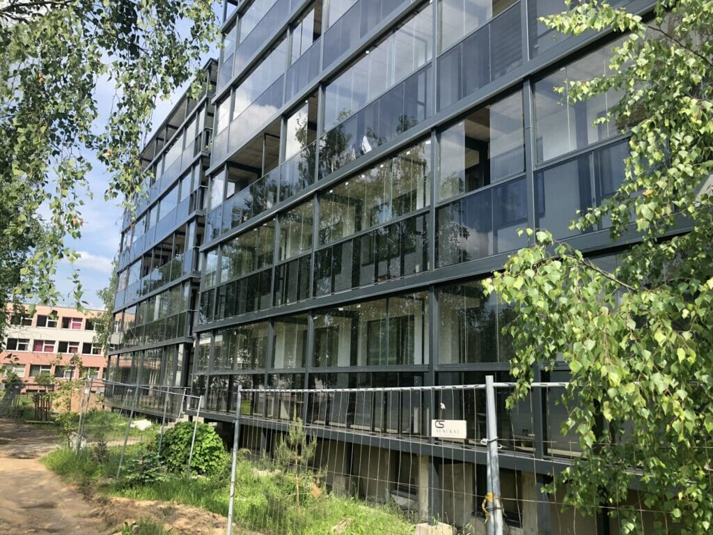 Laisvės 45A (Laisvės pr. 45A) - Multi apartment - construction photos