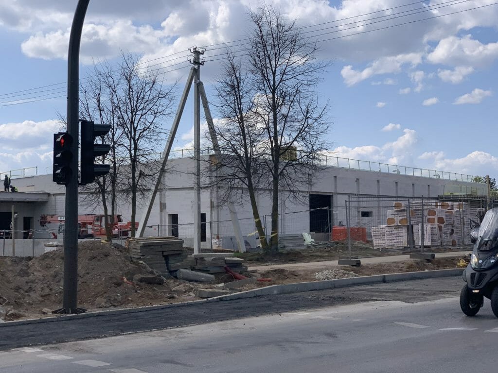 LIDL Ežero g. (Ežero g. 3) - Food store - construction photos