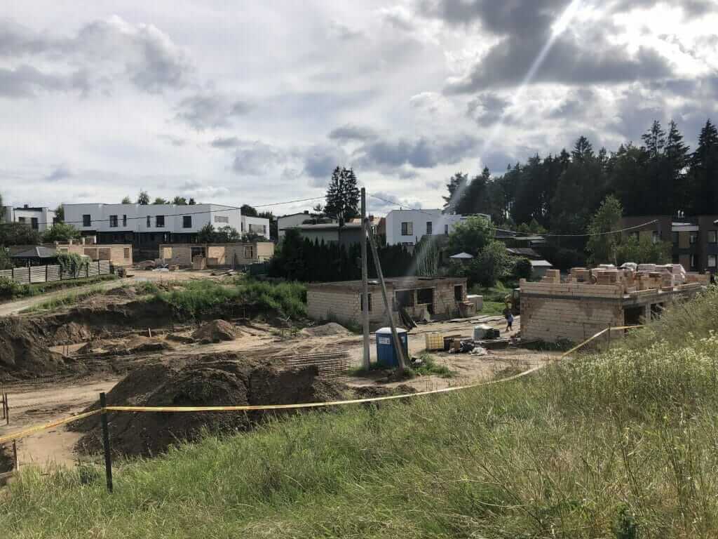 Pylimėlių g. 31B (Pylimėlių g. 31B) - Sublokuoti namai - statybų nuotraukos