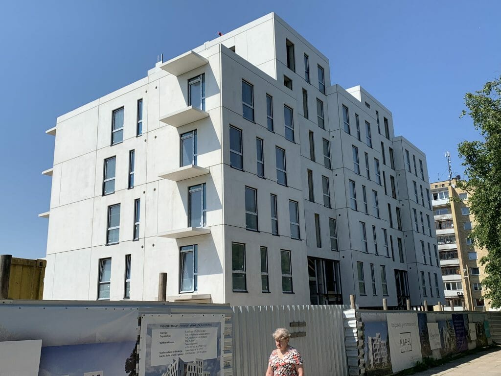 Kapsų 11 (Kapsų g. 11) - Multi apartment - construction photos