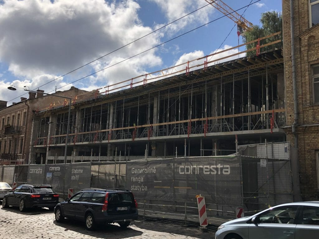 Gallery 4A (J. Basanavičiaus g. 4A) - Multi apartment - construction photos