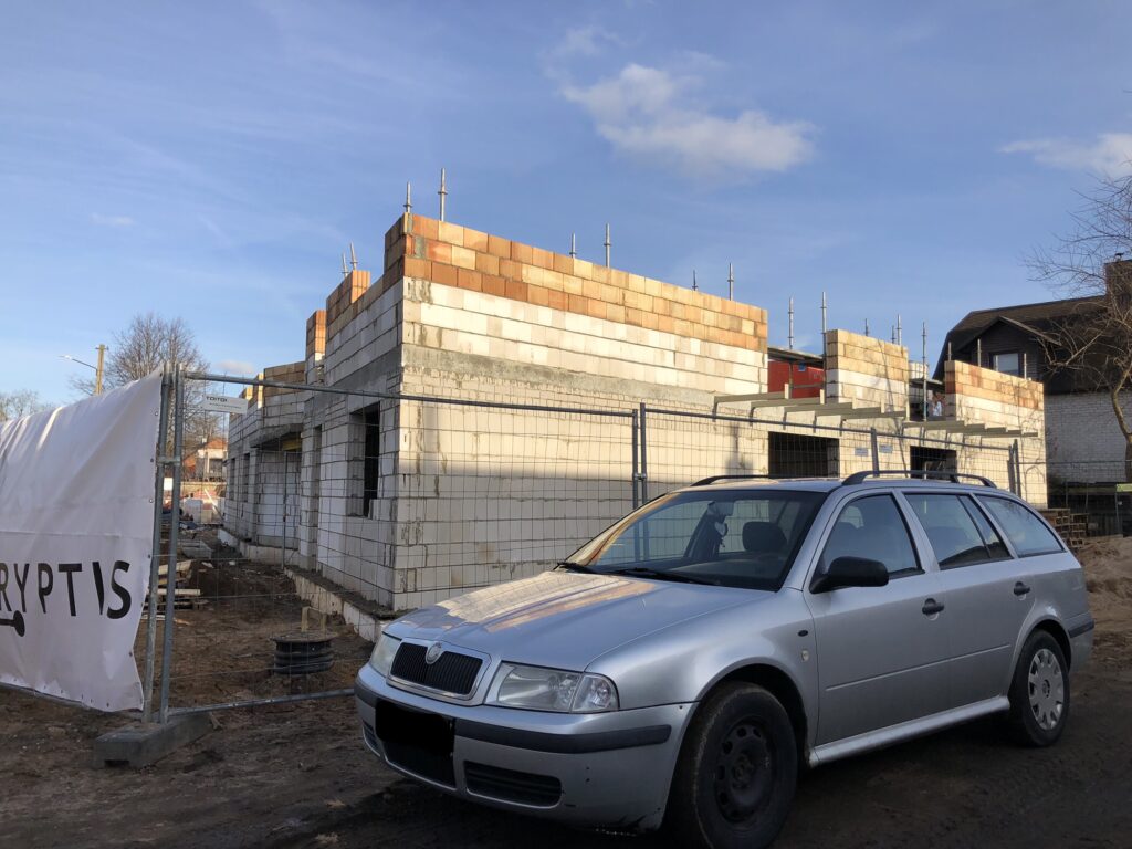 Naujoji Panemunė (Kampiškių g. 2D) - Multi apartment - construction photos