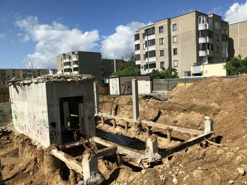 Tolminkiemio 19A (Tolminkiemio g. 19A) - Multi apartment - construction photos