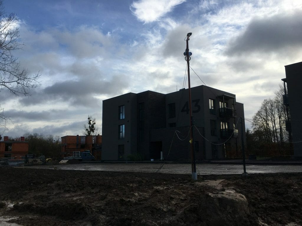 Kiara - saulėti namai (Svirbygalos g. 37) - Multi apartment - construction photos