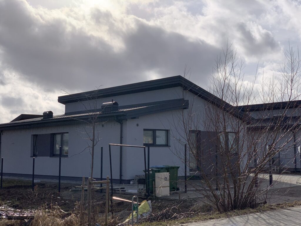 17 perlų (Uždaroji g.) - Private house community - construction photos