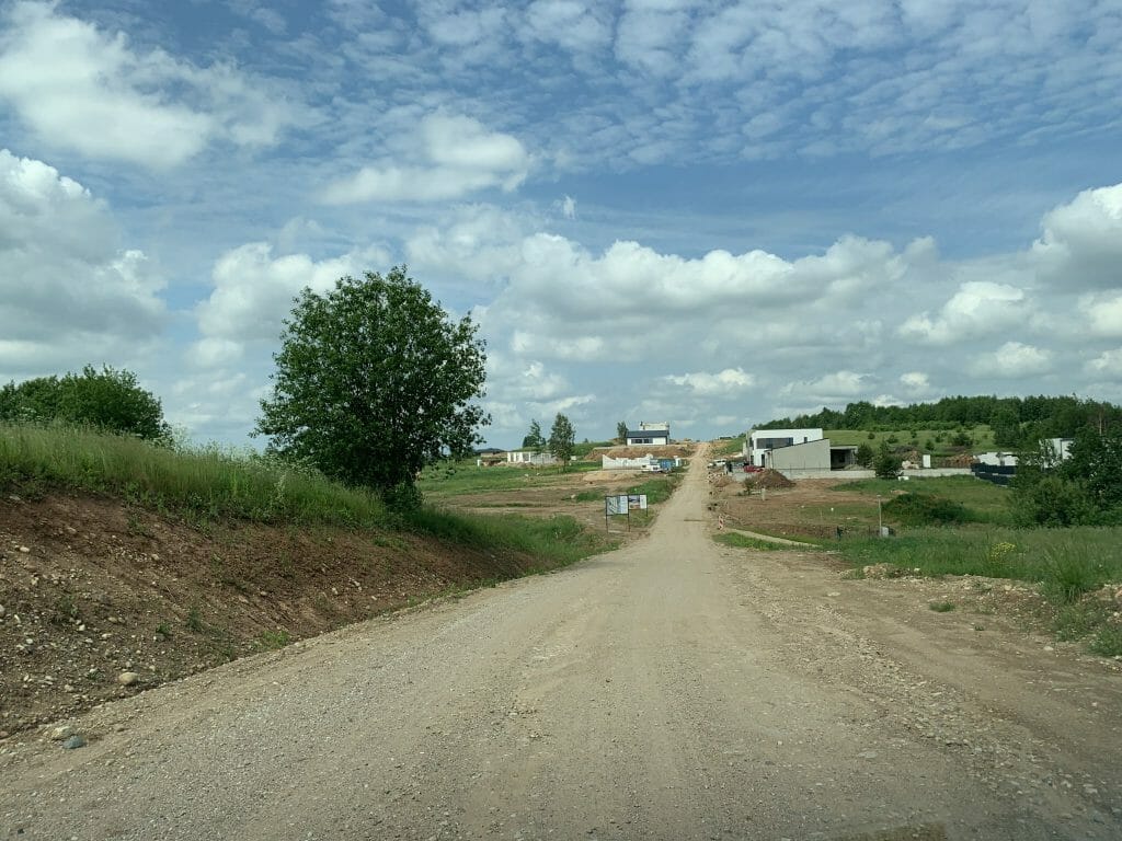 Giraitės slėnis (Užugirio g. 23) - Land plots - construction photos