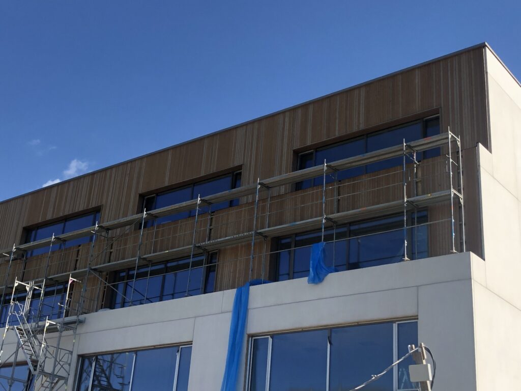 Tolminkiemio (Pilaitės) gimnazija (Tolminkiemio g. 2D) - Primary and secondary education - construction photos