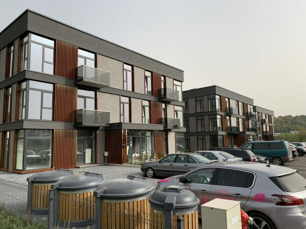 Neries slėnis (Panerių g. 244) - Multi apartment - construction photos