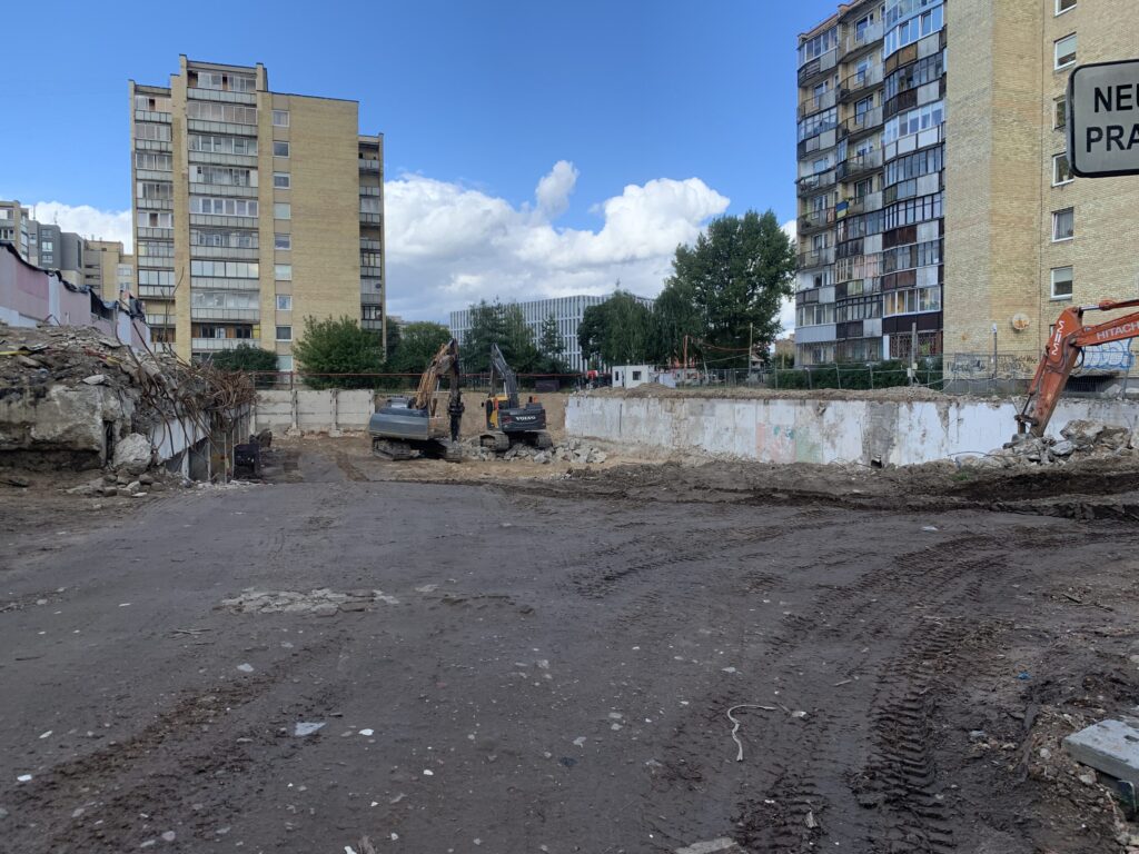 Liv in Vilnius Newtown (Vytenio g. 46B) - Co-living - construction photos