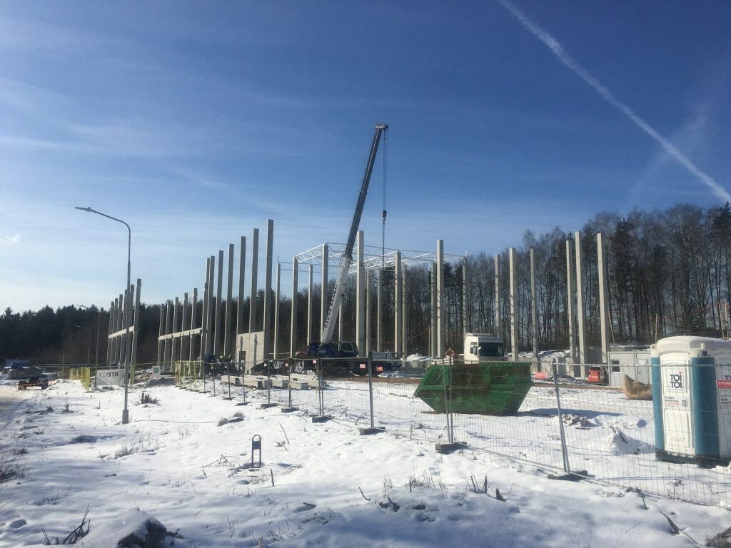 Reisswolf sandėlis 1 etapas (Motorų g. 11) - Warehouse / Distribution center - construction photos