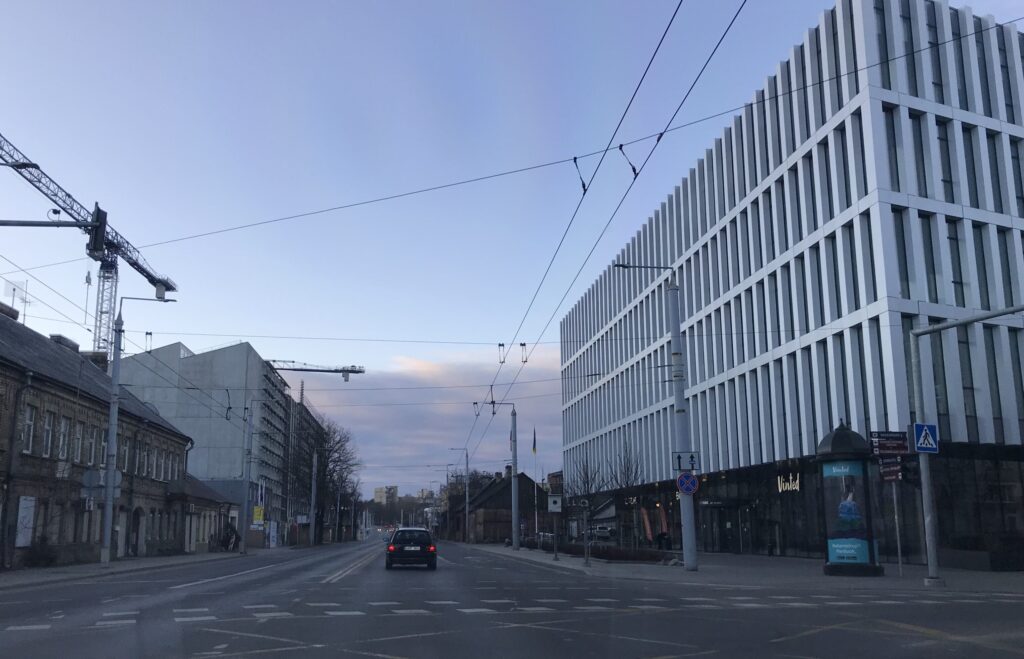 Cyber City 1 etapas (Švitrigailos g. 32) - Office center - construction photos