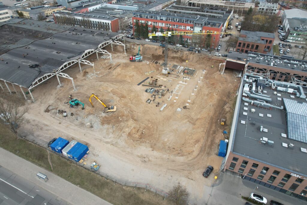 Hill City 1 etapas (Kalvarijų g. 137) - Daugiabutis - statybų nuotraukos