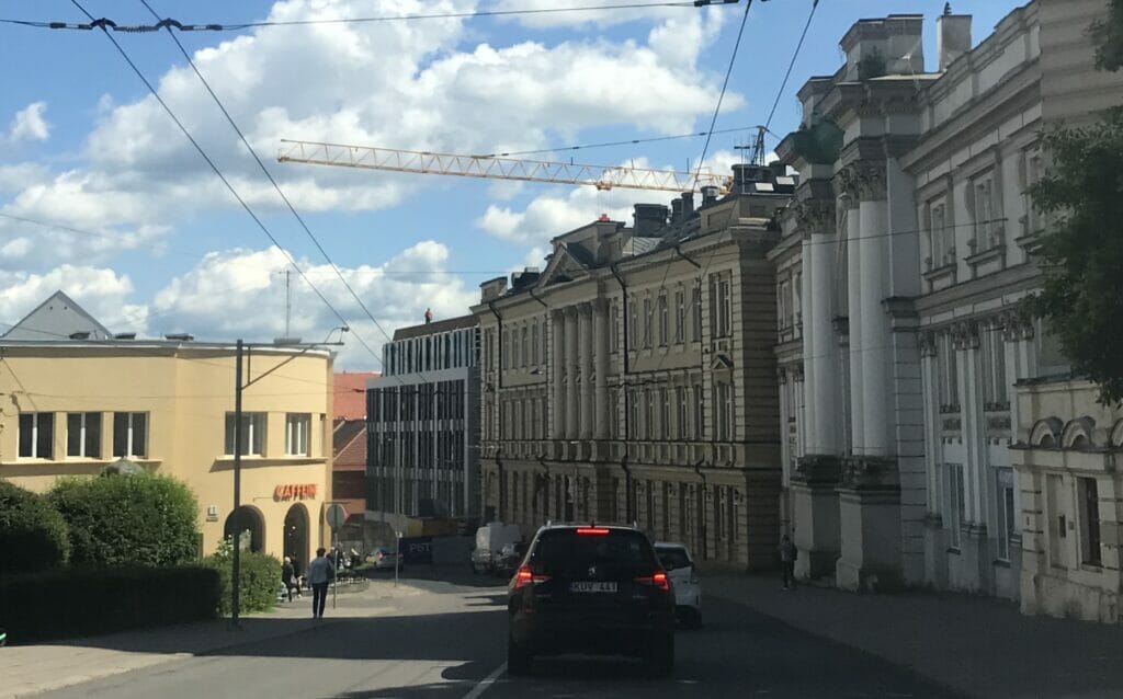 Lietuvos draudimo administracinis B10 (J. Basanavičiaus g. 10) - Multi apartment, Office center - construction photos