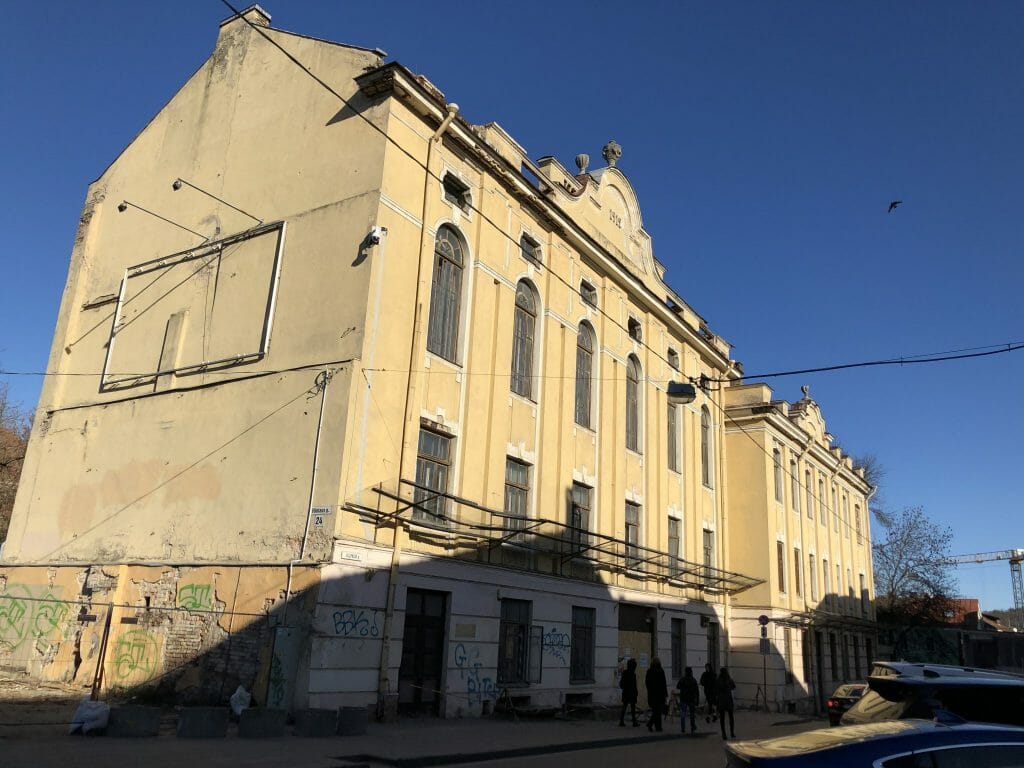 Radvilų rūmų pietų korpuso ir rytų paviljono atkūrimas (Vilniaus g. 24) - Museum - construction photos