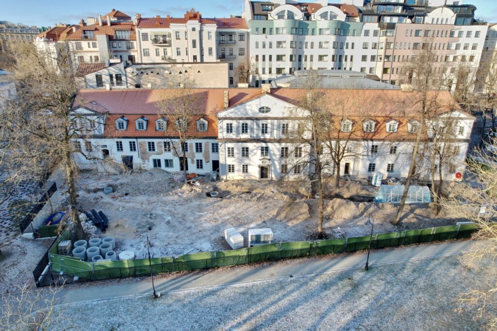 Reformatų Sinodo rūmai (Pylimo g. 7) - Multi apartment - construction photos