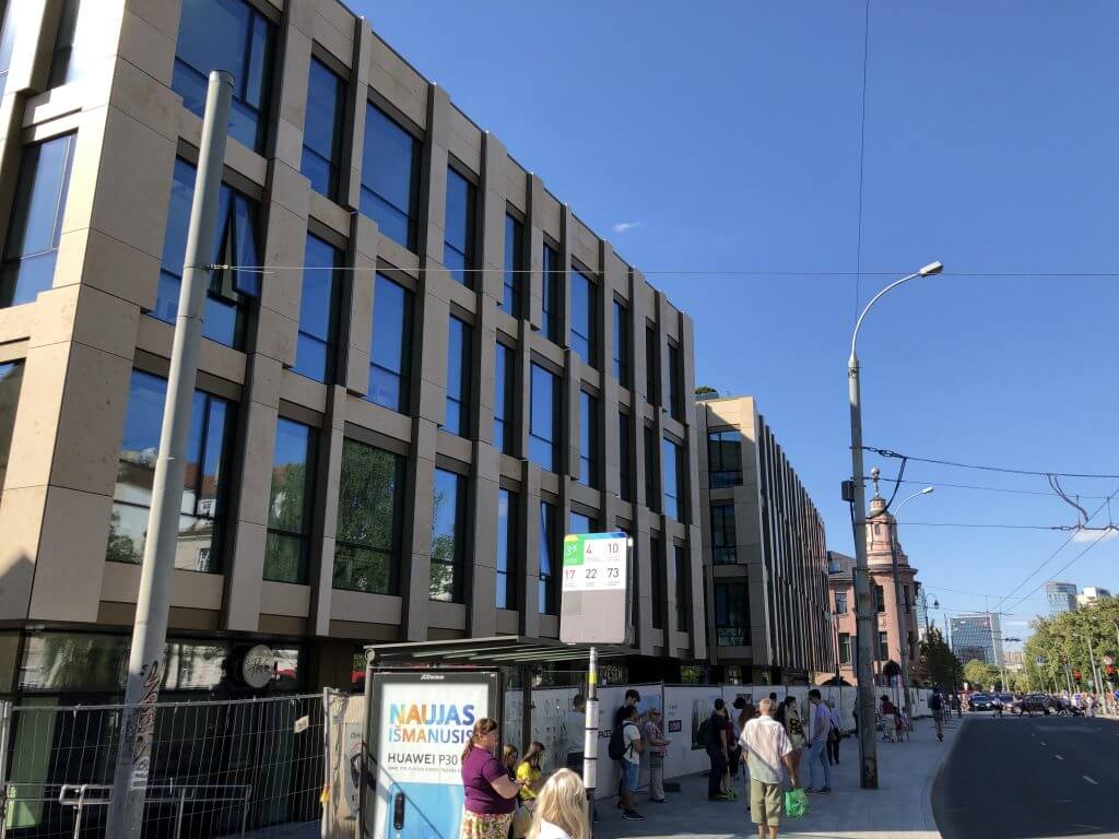 Live Square (Dainavos g. 3) - Biroju centrs - būvdarbu attēli