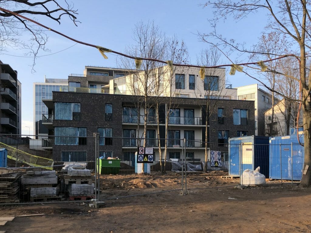 Naujoji Rivjera 2 etapas (Sporto g. 7) - Multi apartment - construction photos