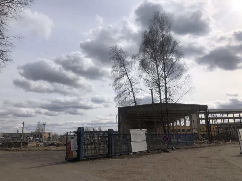 eMarket City 1 etapas (Eišiškių pl. 36) - Shopping center, Warehouse / Distribution center - construction photos