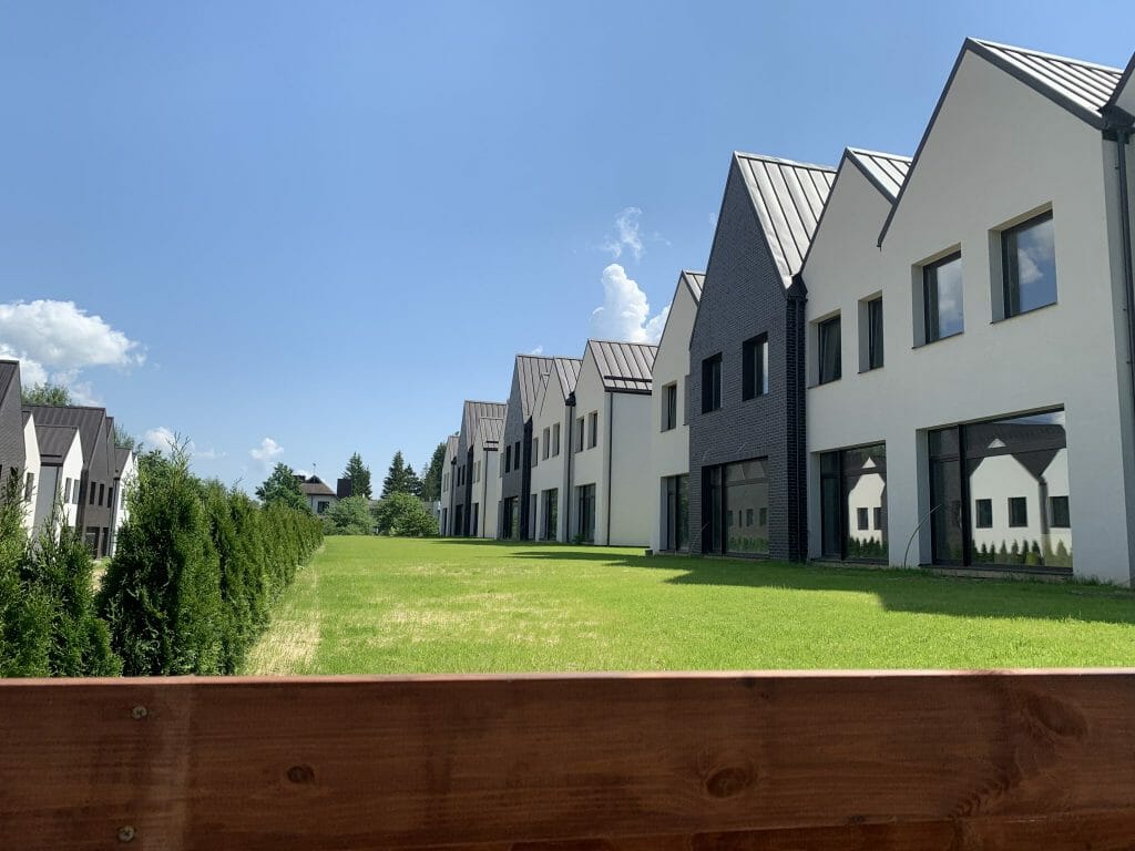 Pavilnio aura (Alfonso Lipniūno g. 9, 11, 15, 17, 19, 21, 23, 25, 27, 29, 31, 33, 35, 37) - Row housing - construction photos