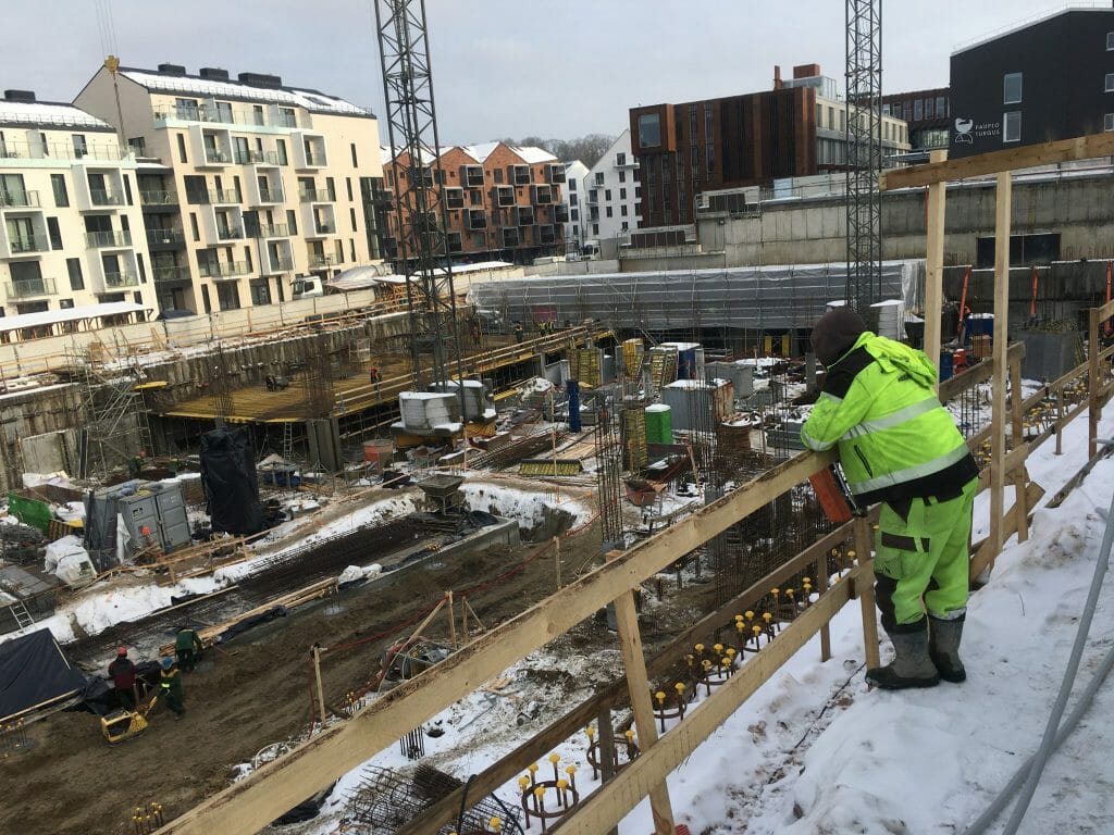 PAUPYS 6 etapas (Aukštaičių g. 7) - Multi apartment - construction photos