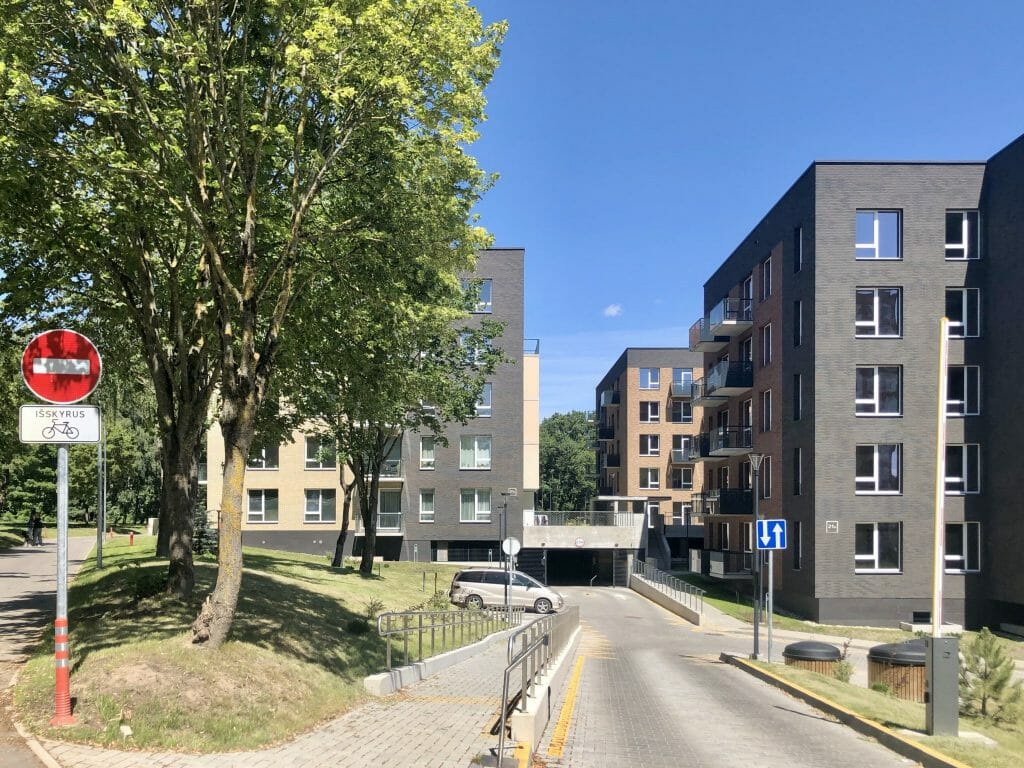 Veikmės Parko namai (Didlaukio g.) - Multi apartment - construction photos