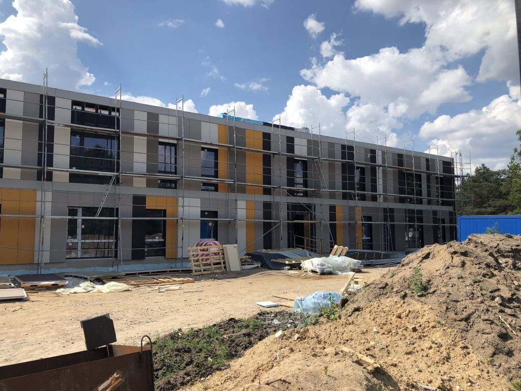 Modulinis darželis "Strazdelis" (I. Šimulionio g. 14) - Primary and secondary education - construction photos