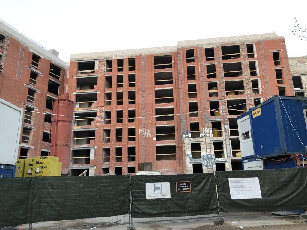 Sapiegų 19 (L. Sapiegos g. 19) - Multi apartment - construction photos