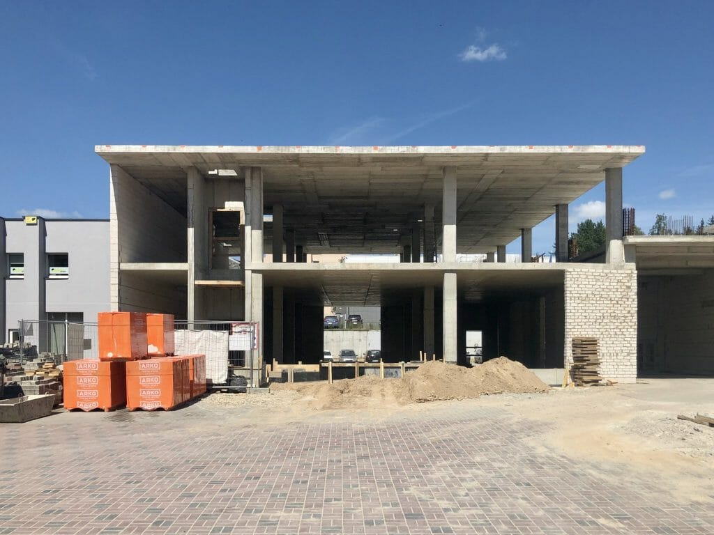 Ateities Trio verslo centras (Ateities g. 29) - Office center - construction photos