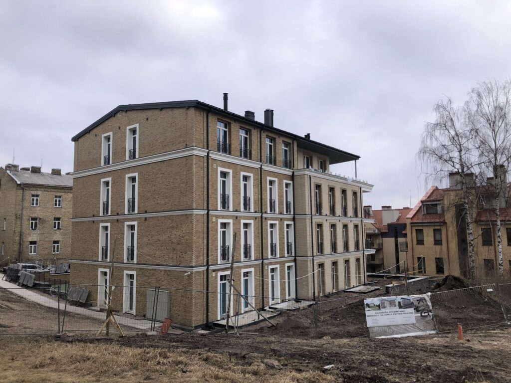 Mindaugo rezidencija (Mindaugo g. 12A) - Multi apartment - construction photos