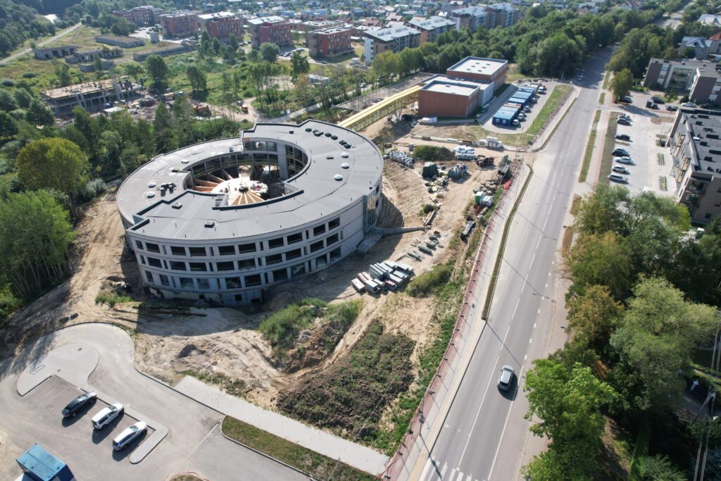 Senvagės mokykla (Senvagės g. 4, 6) - Zinātnes centrs - būvdarbu attēli