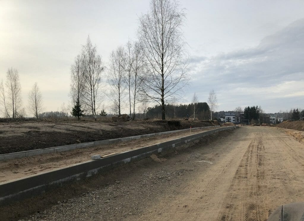 Dangeručio g. ir Daujoto g. (Dangeručio g.) - Street - construction photos