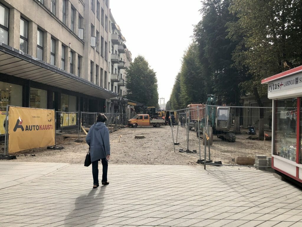 S. Daukanto g. rekonstrukcija (S. Daukanto g.) - Gatvė - statybų nuotraukos