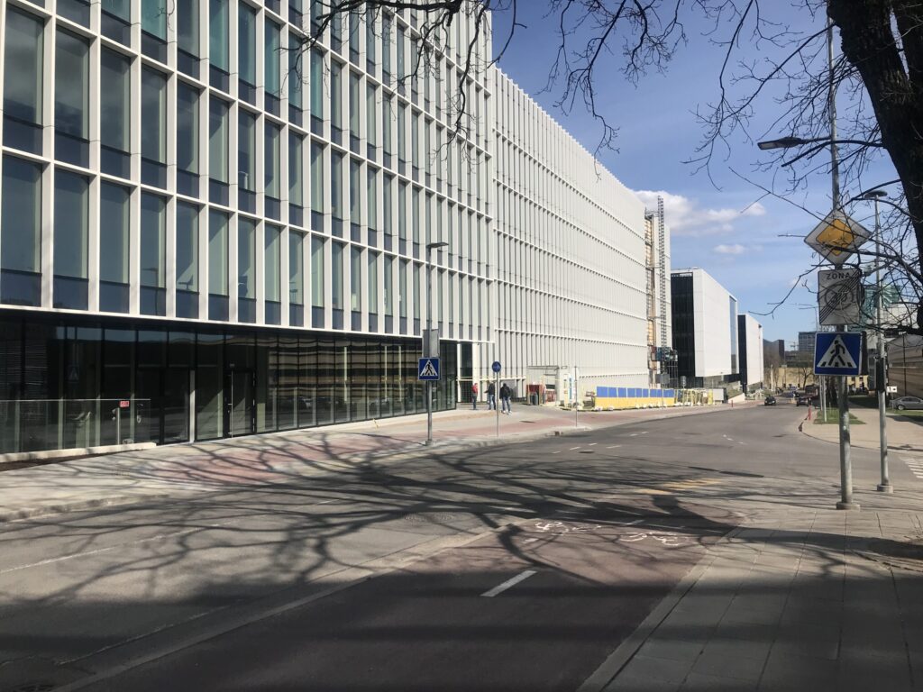 CORE (Ukmergės g. 126) - Office center - construction photos