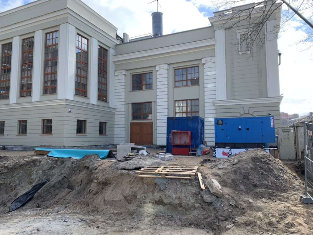 Energetikos ir technikos muziejaus rekonstrukcija (Rinktinės g. 2) - Muziejus - statybų nuotraukos