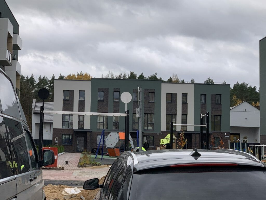 Būk čia (Bukčių g. 6) - Multi apartment - construction photos