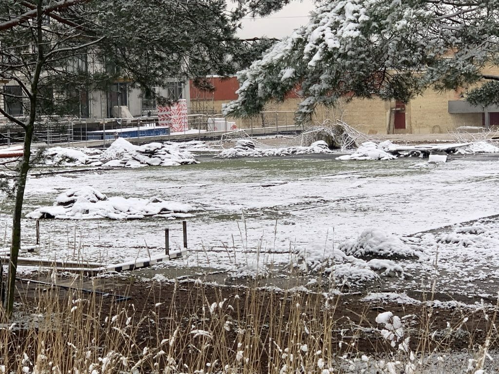 Sporto aikštynai Ozo g. (Ozo g. 39B) - Spordiväljak - ehituse fotod