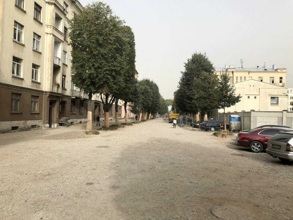 S. Daukanto g. rekonstrukcija (S. Daukanto g.) - Gatvė - statybų nuotraukos
