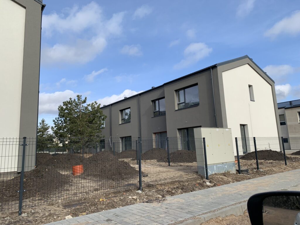 Šilainių miestelis 1 etapas (Alytaus g. 11-67) - Row housing - construction photos