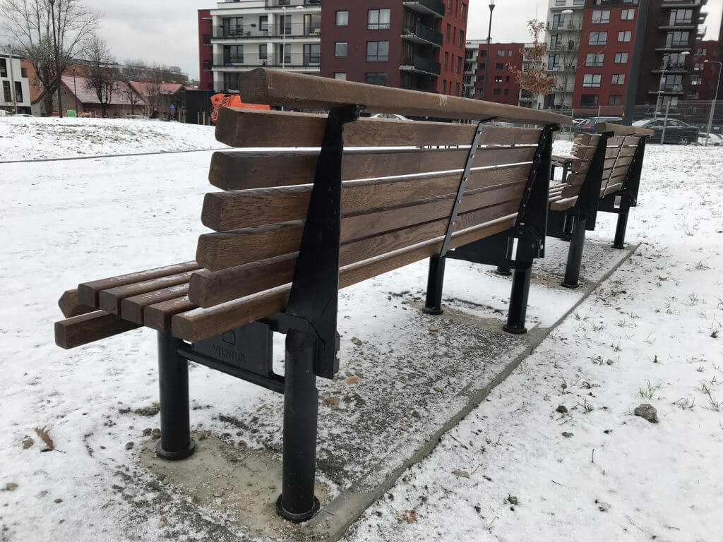 Naujamiesčio skveras (Algirdo g.) - Square - construction photos