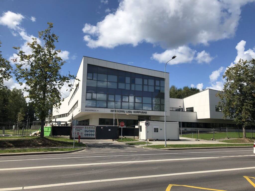 VUL Santariškių klinikų tuberkuliozės ir infekcinių ligų ligoninė (Santariškių g. 14) - Hospital - construction photos