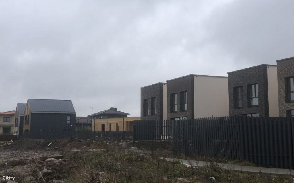 Kalnėnų oazė (Lyvių g. 14) - Row housing - construction photos