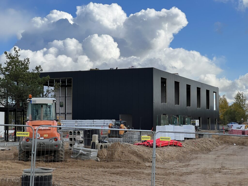 Senosios Pilaitės kel. 1 (Senosios Pilaitės kel. 1) - Shopping center - construction photos