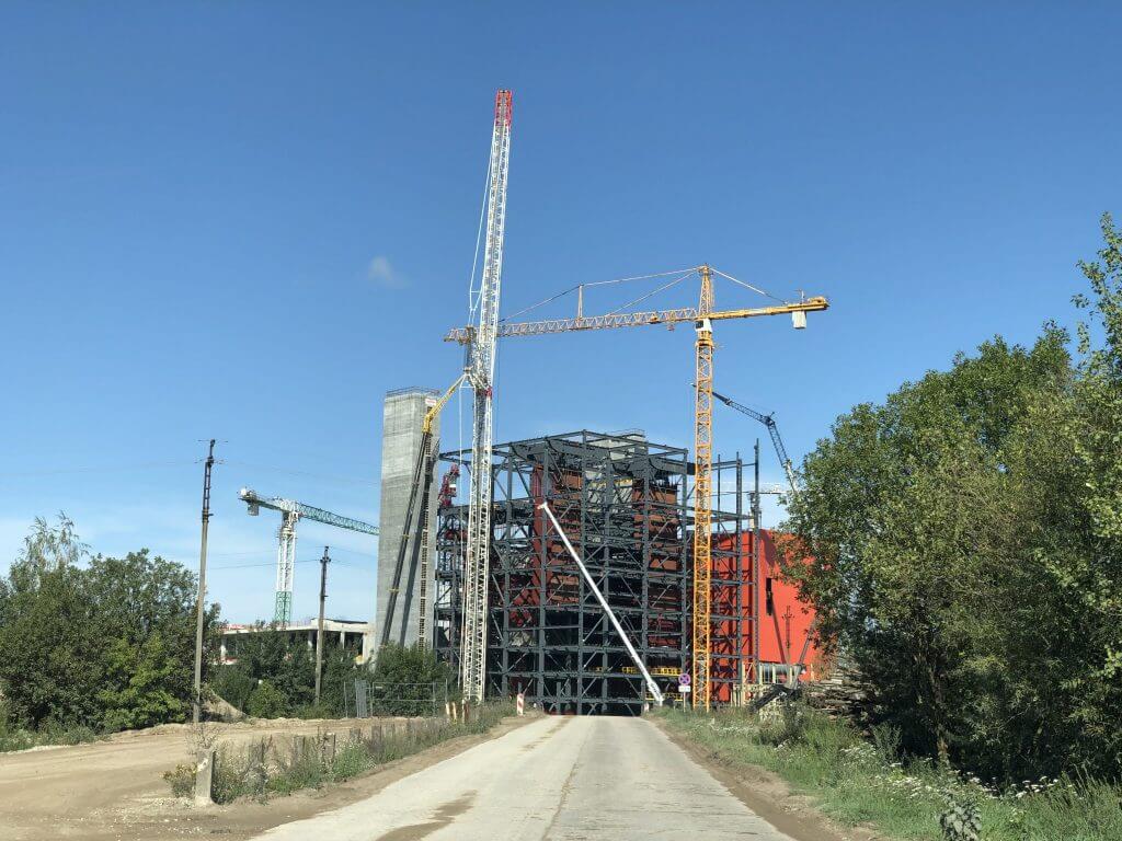 Vilniaus kogeneracinė jėgainė (Jočionių g. 13) - Energy plant - construction photos