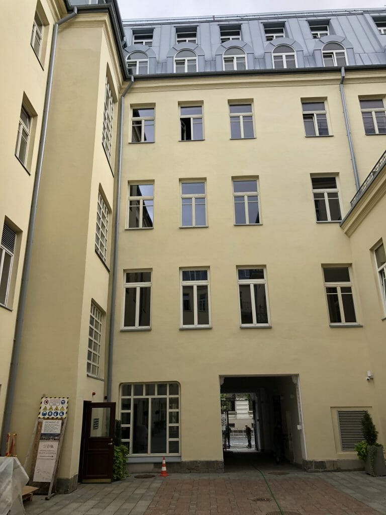 Gedimino 22 (Gedimino pr. 22) - Multi apartment - construction photos