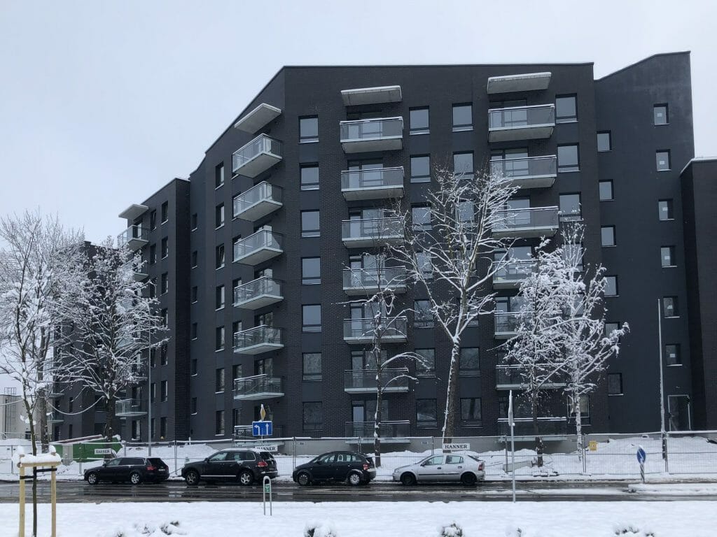 Paparčių namai 2 etapas (Utenos g. 41A) - Daugiabutis - statybų nuotraukos