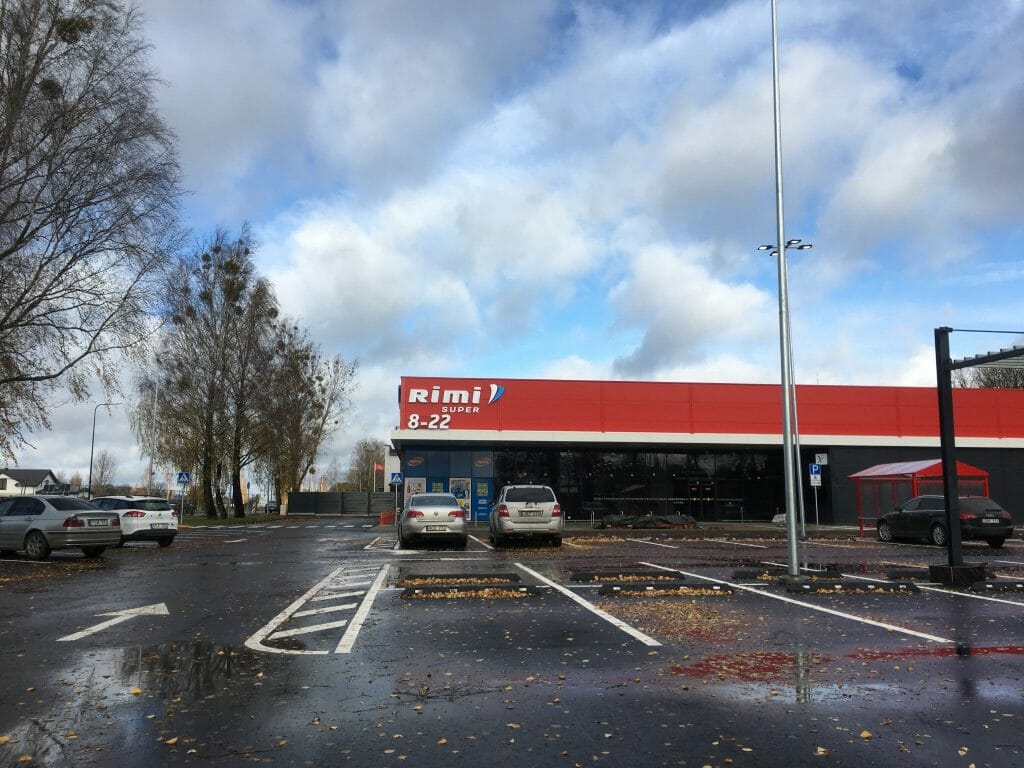 Rimi Varžupio g. (Varžupio g. 1) - Food store - construction photos