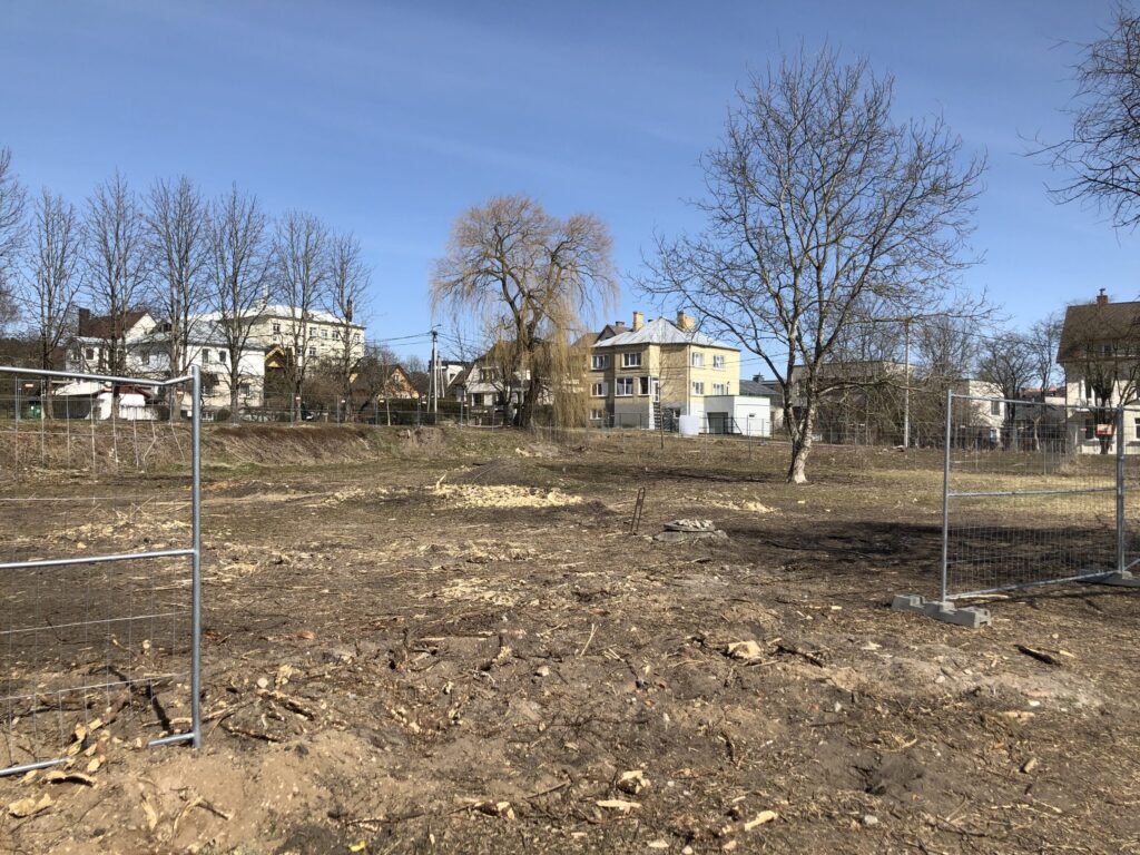 Pagyvenusių žmonių poilsio namai (Latgalių g.) - Specialized care center - construction photos